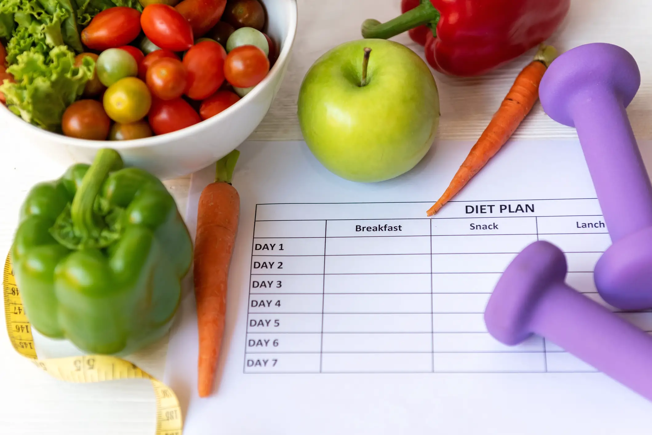 Creating a healthy diet food plan to acquire your six pack abs