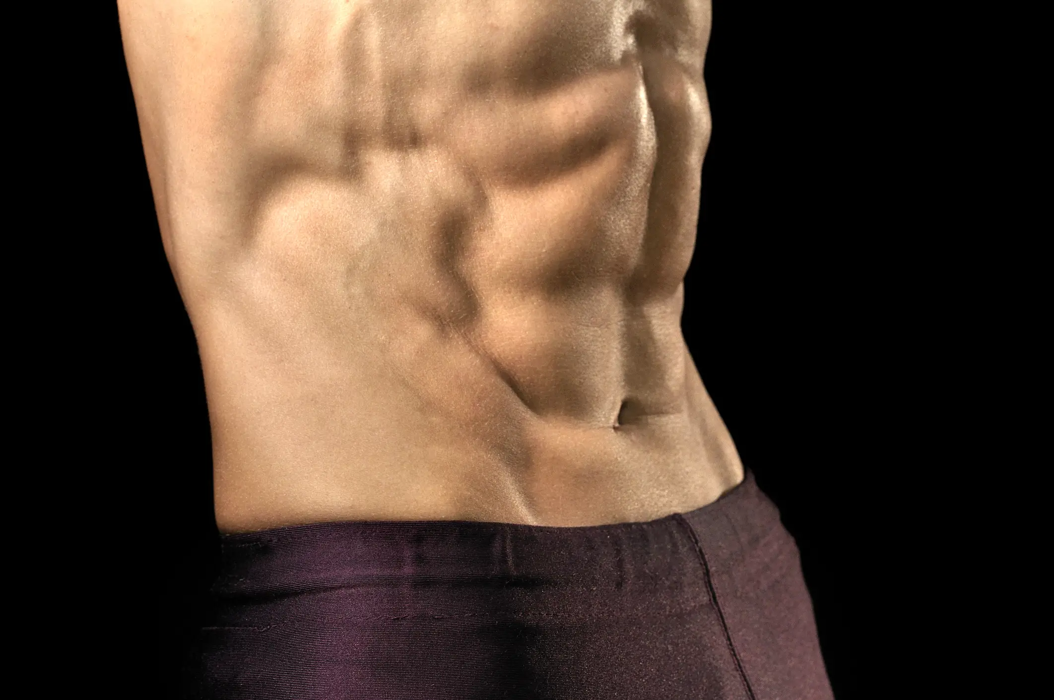 Defined abs are also known as hard abs