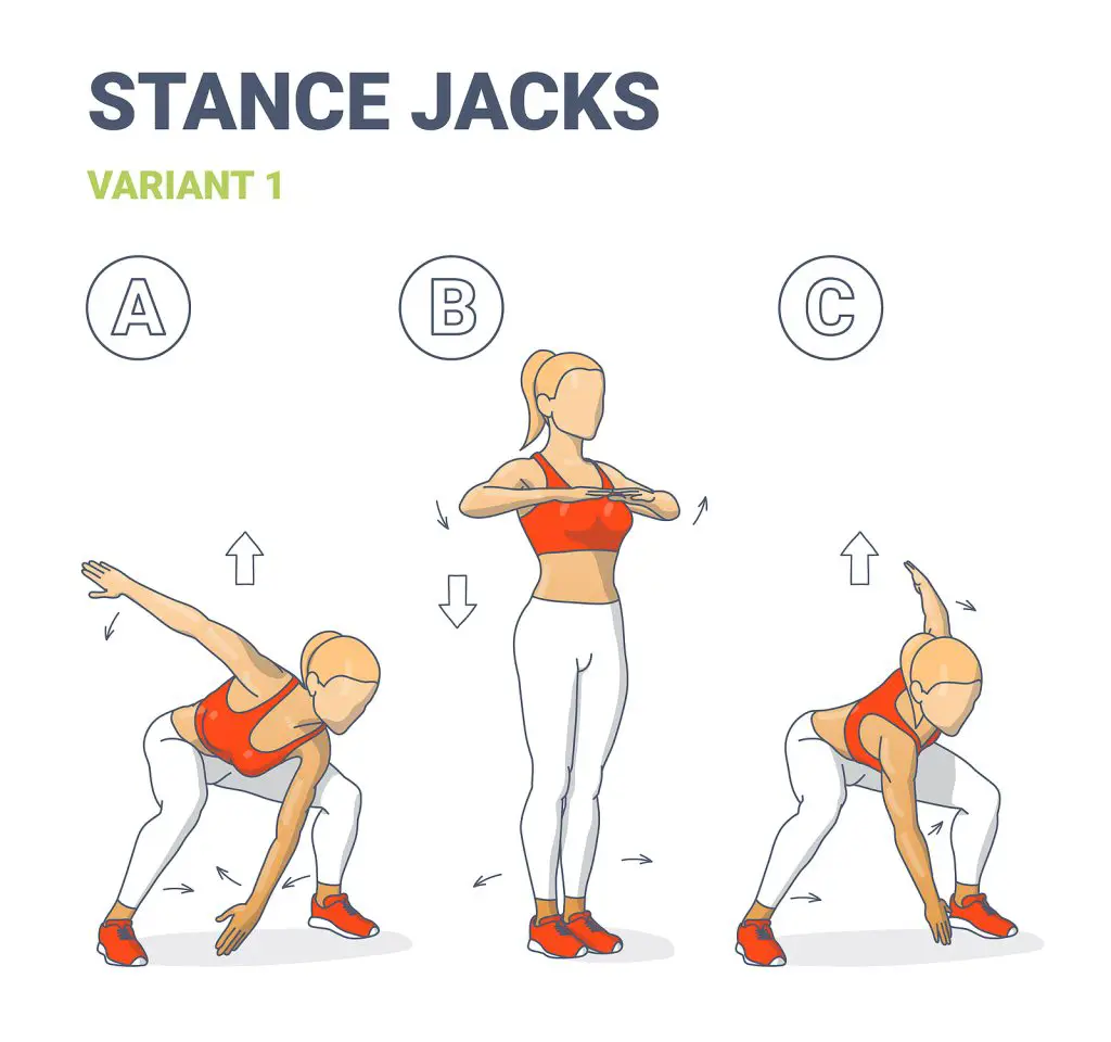 Stance Jack Sport Women Exercise For Health And Boosting Metabol